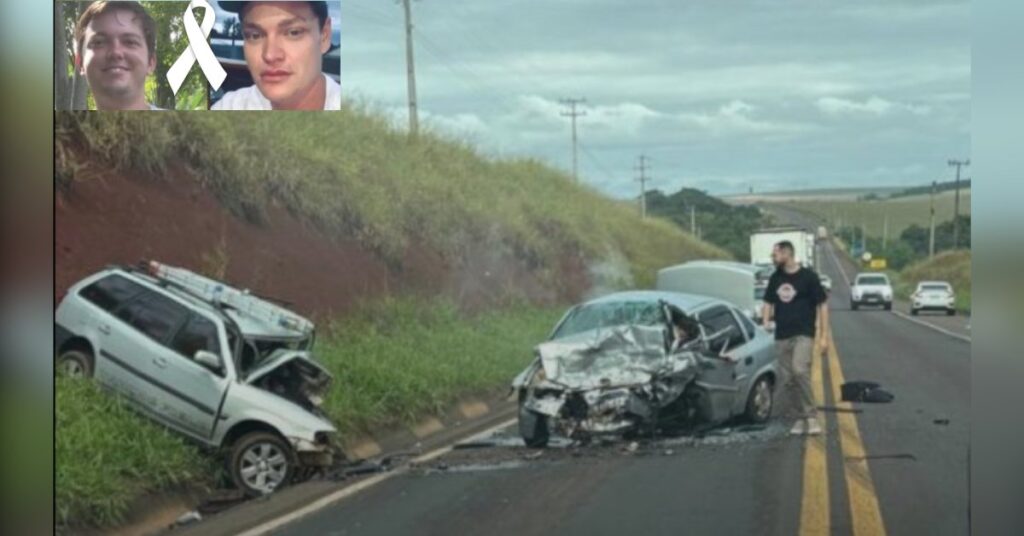 colisão fatal causada por ultrapassagem forçada